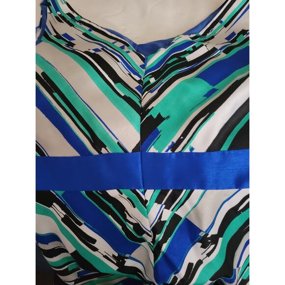 Women Size 14 Abstract Sleeveless Dress Desig by Danny and Nicole Nice - Picture 8 of 8